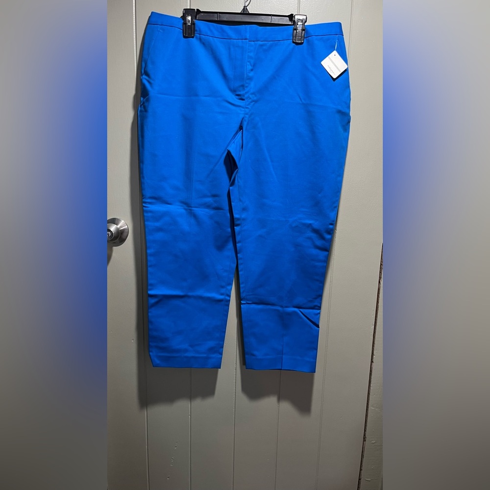 Halogen Women's Size 16 Blue Casual Dress Pants NWT Nordstrom